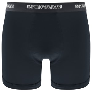 Image number 4 for Emporio Armani 3 Pack Boxers Black