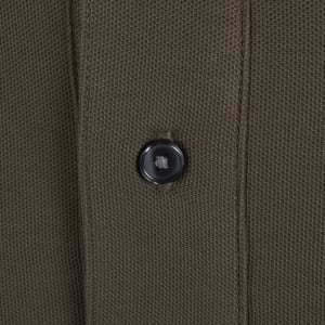 Image number 4 for Emporio Armani Short Sleeved Polo T Shirt Brown