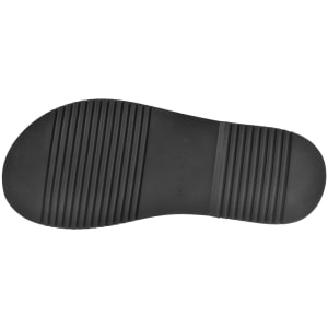 Image number 5 for Emporio Armani Leather Sandals Black