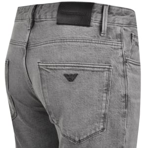 Image number 4 for Emporio Armani J06 Slim Fit Jeans Grey