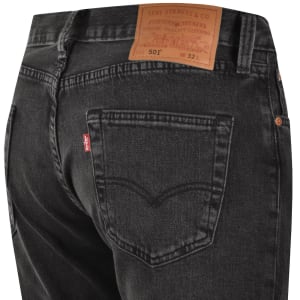 Image number 4 for Levis Original Fit 501 Denim Shorts Grey