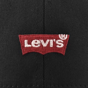 Image number 5 for Levis Housemark Flexfit Cap Black