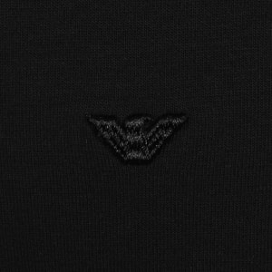 Image number 4 for Emporio Armani Full Zip Sweatshirt Black