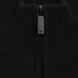 Image number 4 for Emporio Armani Knit Jumper Black