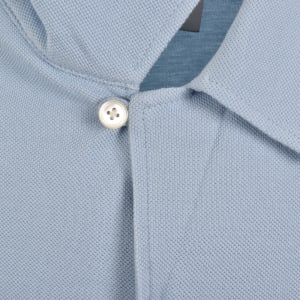 Image number 4 for Lacoste Relaxed Fit Pique Shirt Blue