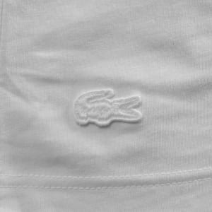 Image number 4 for Lacoste Printed Logo T Shirt White