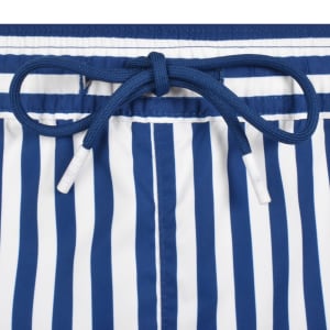 Image number 5 for HUGO Coasta Striped Swim Shorts Open Blue