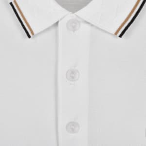 Image number 4 for BOSS Swing Paddy Polo T Shirt White