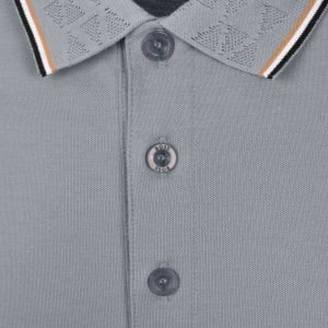 Image number 4 for BOSS Swing Paddy Polo T Shirt Dark Grey