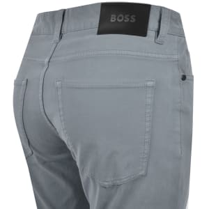 Image number 4 for BOSS H Delaware Slim Fit Trousers Grey