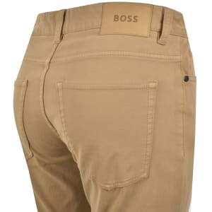 Image number 4 for BOSS H Delaware Slim Fit Trousers Brown