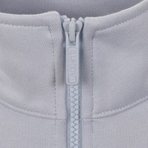 Image number 4 for Lacoste Quarter Zip Sweatshirt Light Blue