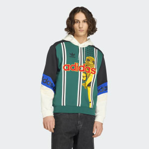 Image number 5 for adidas Originals Football Graphic Hoodie Green