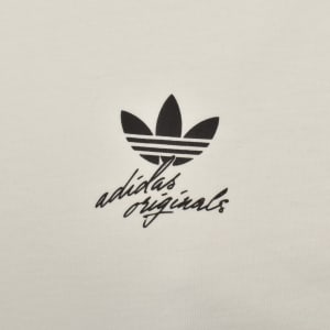 Image number 4 for adidas Originals Whale Graphic T Shirt Off White