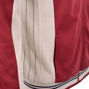 Image number 5 for Fila Settanta Zip Track Top Garnet Red