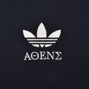 Image number 4 for adidas Originals Gres Running T Shirt Navy