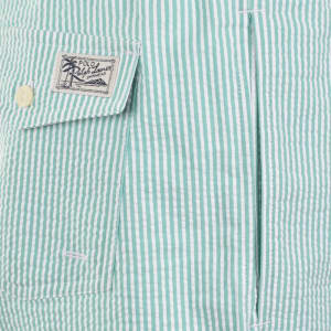 Image number 5 for Ralph Lauren Traveller Striped Swim Shorts Green