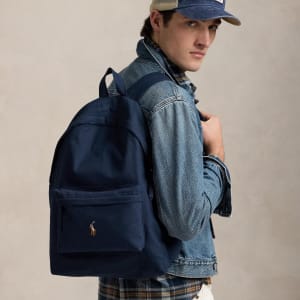 Image number 5 for Ralph Lauren Backpack Navy