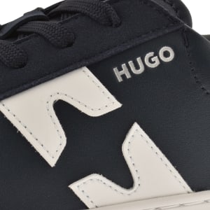 Image number 4 for HUGO Blue Morrie Tennis Trainers Dark Blue