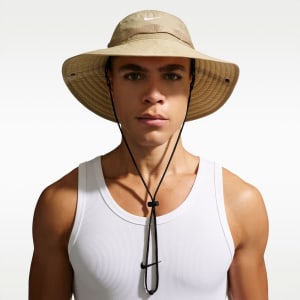 Image number 4 for Nike Apex Bucket Hat Beige