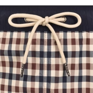 Image number 5 for Aquascutum Iconic Volley Swim Shorts Navy
