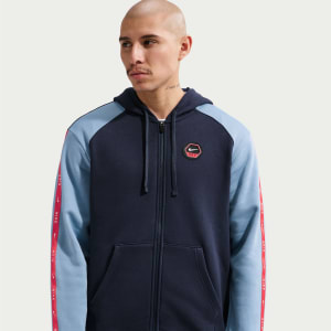 Image number 5 for Nike Full Zip Hoodie Obsidian Navy