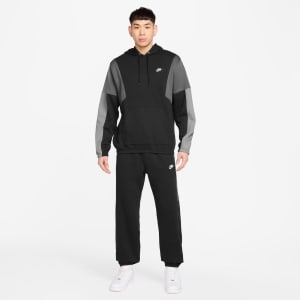 Image number 6 for Nike Club GX Hooded Tracksuit Black