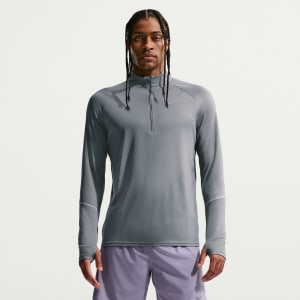 Image number 5 for Nike Running Track Top Grey