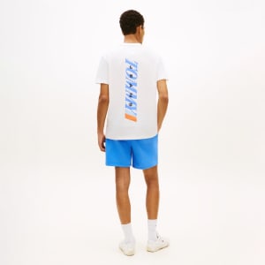 Image number 6 for Tommy Jeans Vintage Back Graphic T Shirt White