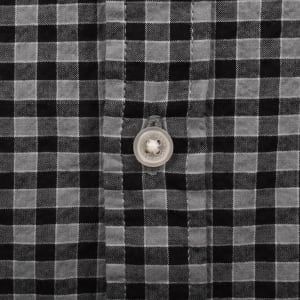 Image number 4 for Tommy Jeans Seersucker Check Shirt Black
