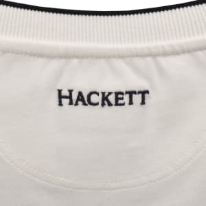 Image number 4 for Hackett Heritage Number T Shirt Off White