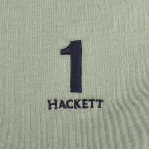 Image number 4 for Hackett Heritage Number T Shirt Green