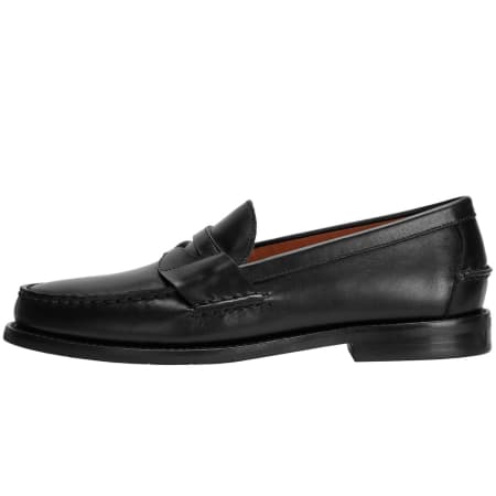 Ralph Lauren Alston Penny Loafers Black | Mainline Menswear us display picture 3
