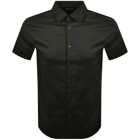 armani slim fit dress shirt Armani Exchange Men Shirt