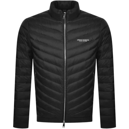Product Image for Armani Exchange Padded Down Jacket Black