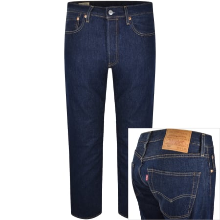 Product Image for Levis 501 Original Fit Jeans Dark Wash Blue