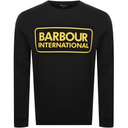 Product Image for Barbour International Crew Neck Sweatshirt Black