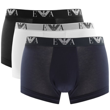 Product Image for Emporio Armani Underwear 3 Pack Trunks