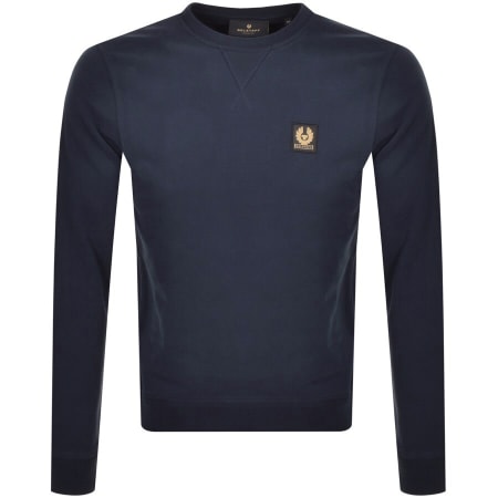 Product Image for Belstaff Crew Neck Sweatshirt Navy