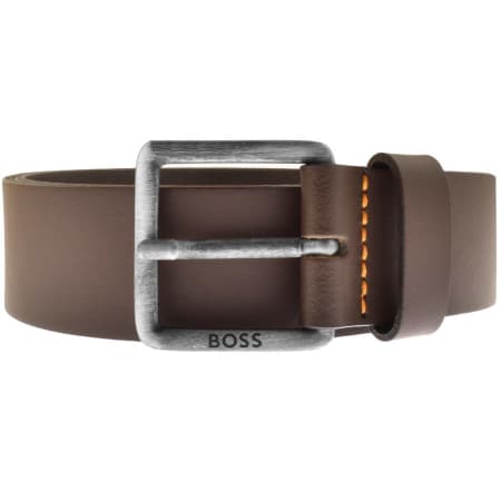 Product Image for BOSS Leather Jeeko Belt Brown
