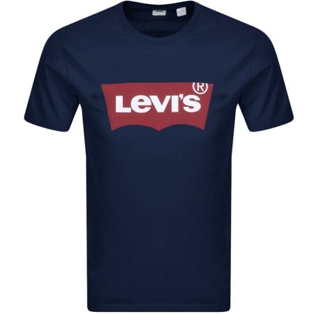 Product Image for Levis Logo T Shirt Blue