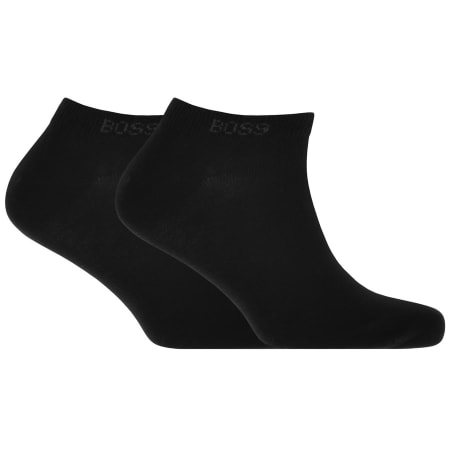 Product Image for BOSS 2 Pack Trainer Socks Black