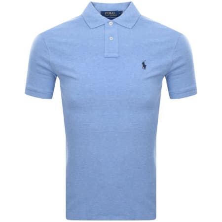 Product Image for Ralph Lauren Slim Fit Polo T Shirt Blue