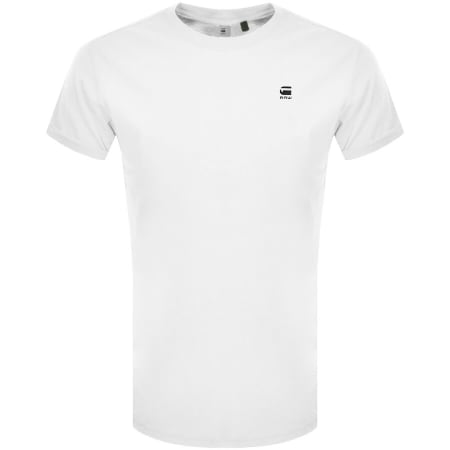 Product Image for G-Star Raw Lash Logo T Shirt White
