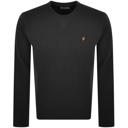 Product Image for Farah Vintage Tim Sweatshirt Black