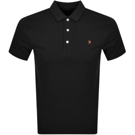 Product Image for Farah Vintage Blanes Polo T Shirt Black