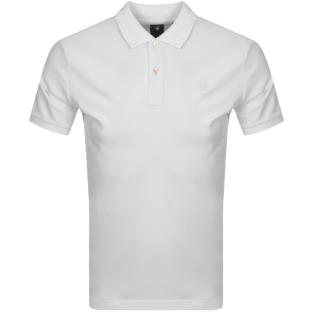 Product Image for G-Star Raw Dunda Polo T Shirt White