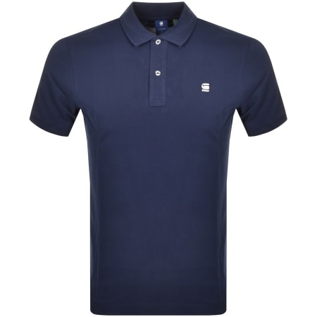 Product Image for G-Star Raw Dunda Polo T Shirt Navy