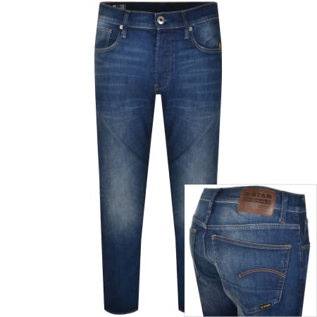 Product Image for G-Star 3301 Slim Fit Jeans Mid Wash Blue