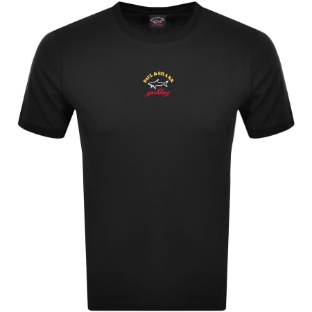 Product Image for Paul And Shark Logo T Shirt Black
